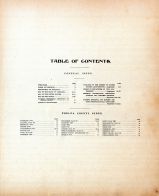 Table of Contents, Phelps County 1903
